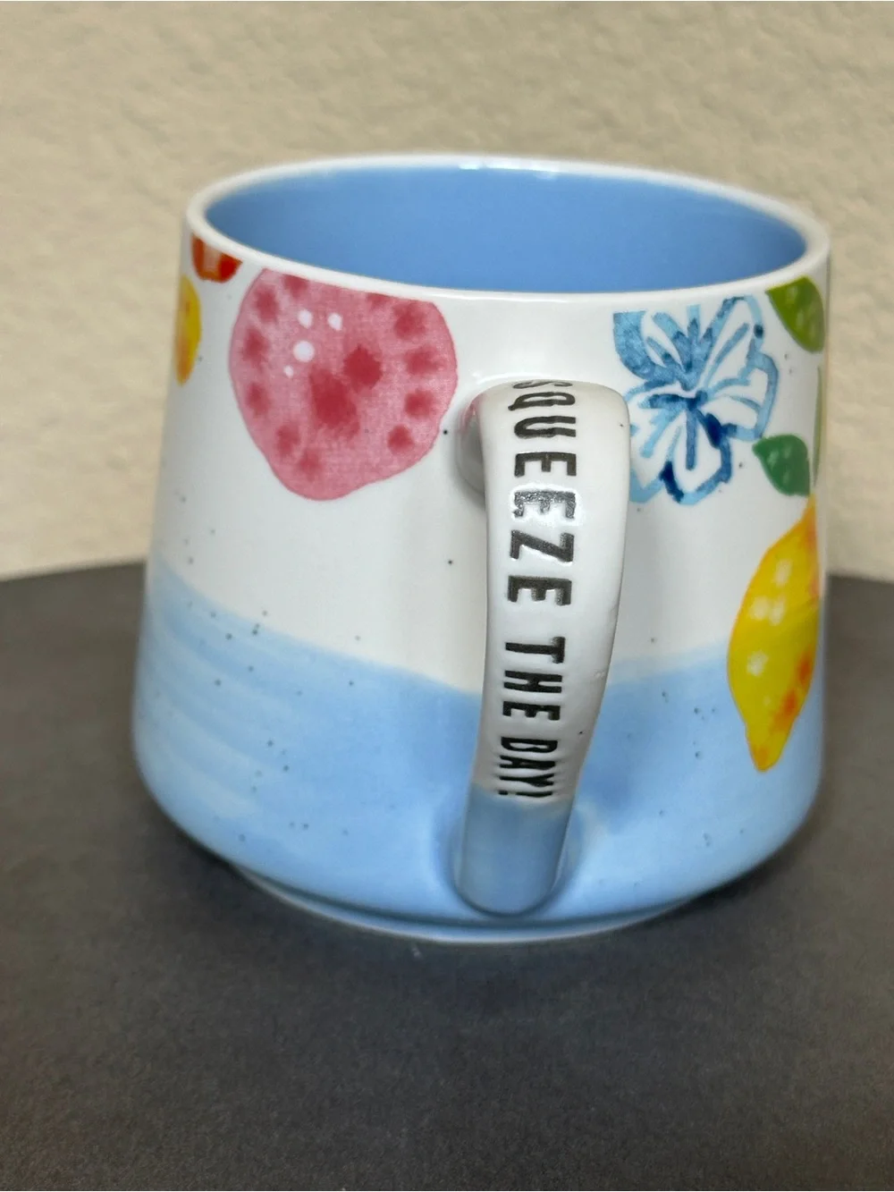 Morning Meadow Lemon Fruits Mug Coffee Cup Squeeze The Day - Perfect New